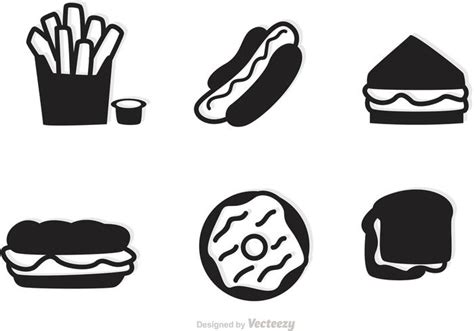 Food Silhouette Vector at Vectorified.com | Collection of Food Silhouette Vector free for ...