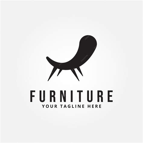 Premium Vector Furniture Logo Icon Design Vector Illustration Template