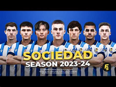 Real Sociedad Facepack Season 2023 24 Sider And Cpk Football Life