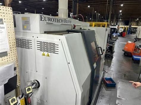 Used Eurotech Rapido B438 SY2 CNC Lathe 8073565