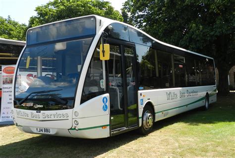 Yj Bbu White Bus Services Alton Bus Rally Graham Tiller Flickr