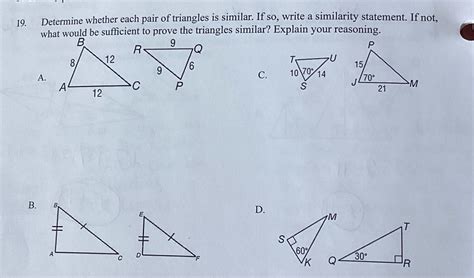 100 Points Geometry Question Photo Attached Please Show As Much Work As Possible Thank You