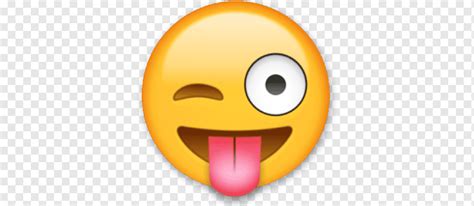 Emoji guiño emoticon sonrisa ojo emoji cara smiley pegatina png