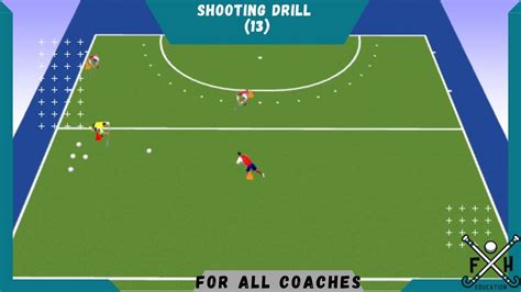 Field Hockey Shooting Drill For All Coaches Youtube