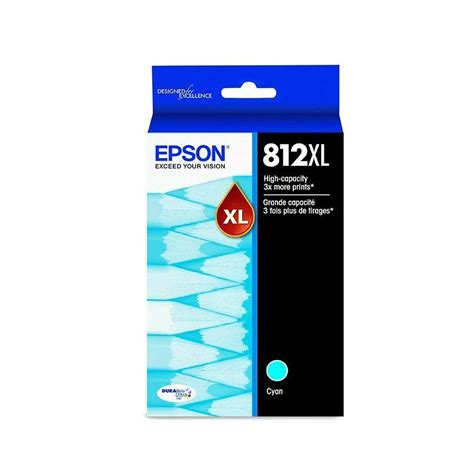 Epson High Yield Inkjet Ink Cartridge Alternative For Epson T812 Cyan 1 Each 1100