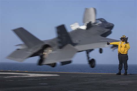 First Marine F 35b Combat Deployment Hints At New Roles For Amphibious Ready Group Usni News