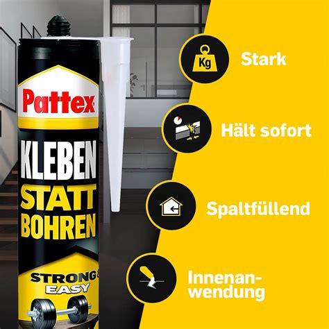 Pattex Kleben statt Bohren Montagekleber 400 g Kartusche Weiß kaufen