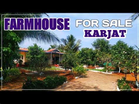 Guntha Farmhouse For Sale With Swimming Pool In Karjat Near Kadav