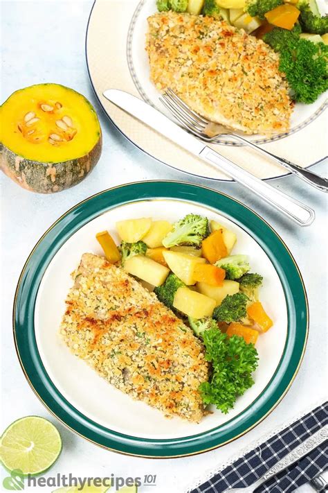 Parmesan Crusted Sea Bass Recipe A Golden Dinner