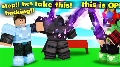 I Enchanted My Void Rageblade To Scare Them Roblox Bedwars Youtube