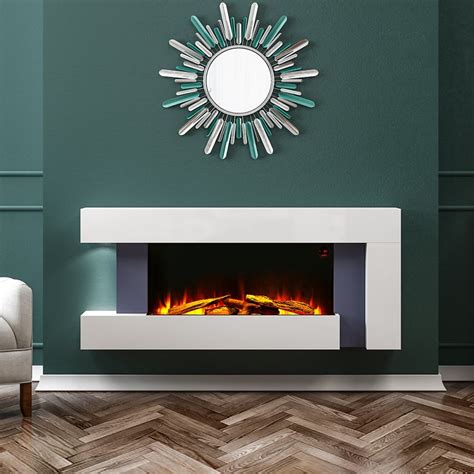 Shop Living And Home Freestanding Electric Fireplace Mantel Electric