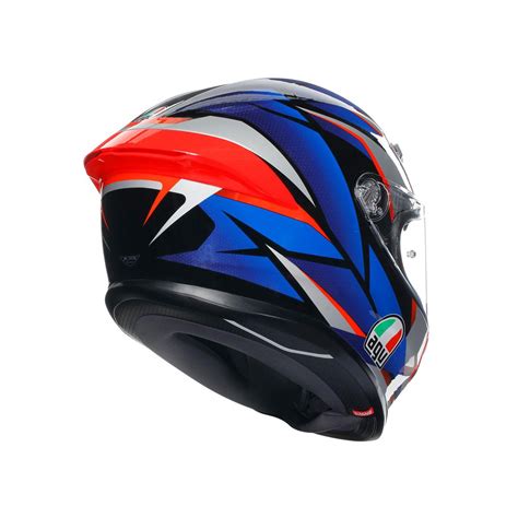 Agv K S Slashcut Blue Red Kapal Kask