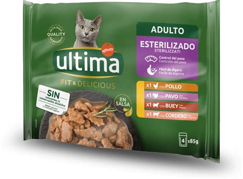 Ultima Cibo Umido Con Carni Miste Per Gatti Sterilizzati 340 G