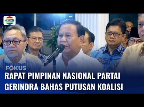 Rapimnas Gerindra Akan Bahas Penetapan Gibran Rakabuming Sebagai