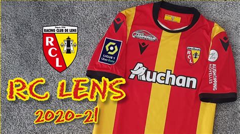 2020 21 RC Lens Home Shirt Review Size Info YouTube