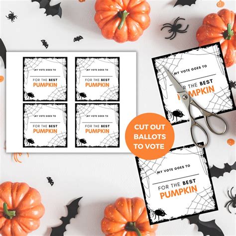 Printable Pumpkin Carving Contest Package With Pumpkin Carving Contest