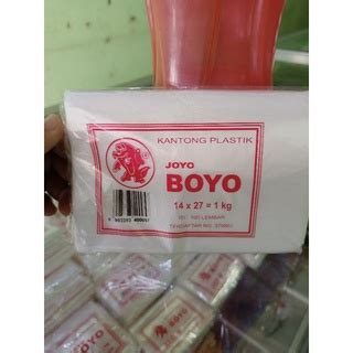 Jual Plastik Bening Burem Hd Joyo Boyo Uk Kg X Isi Pcs