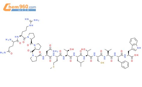 653576 29 5 L Tryptophan L Glutaminyl L Arginyl L Prolyl L Prolyl L Prolyl L Asparaginyl L