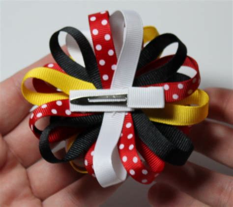 Ribbons And Much More Loopy Flower Hair Bow Tutorial