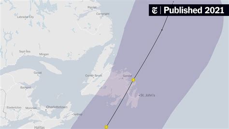 Hurricane Larry Path Tracker Live Map The New York Times