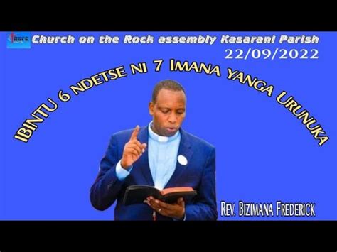 Akane Ibintu Ndetse Ni Imana Yanga Urunuka By Rev Bizimana