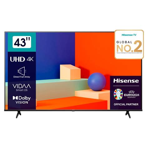 Ripley Televisor Smart Tv Hisense K Ultra Hd A K