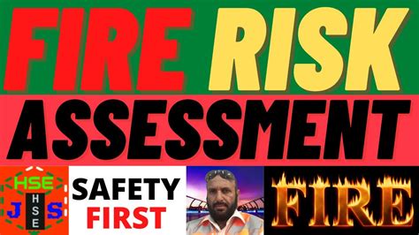 Fire Safety Risk Assessment How To Do A Fire Risk Assessment Safety Training Video Youtube