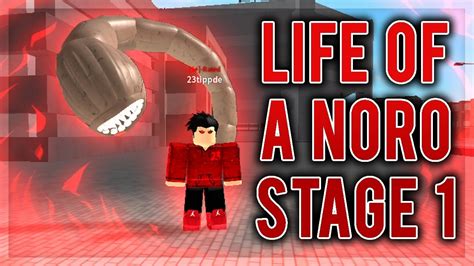 LIFE OF A NORO STAGE 1 Ro Ghoul Roblox YouTube