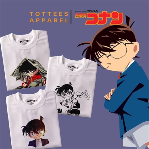 DETECTIVE CONAN ANIME INSPIRED TSHIRT Shopee Philippines