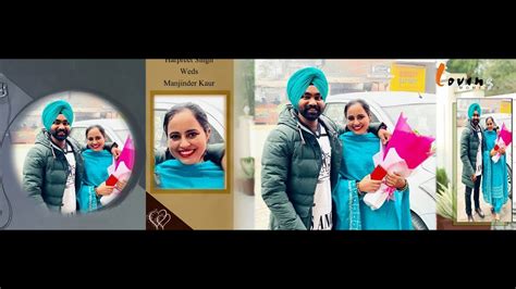 LIVE WEDDING CEREMONY HARPREET SINGH WEDS MANJINDER KAUR YouTube