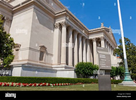The National Archives building Stock Photo - Alamy