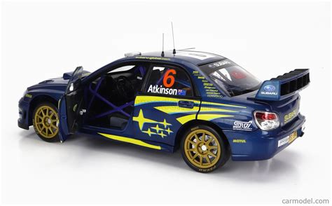 SUN STAR 05581 Scale 1 18 SUBARU IMPREZA WRC07 N 6 3rd RALLY