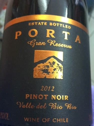 Porta Pinot Noir Gran Reserva Vivino US