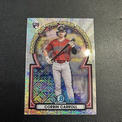 Bowman Chrome Mega Box Corbin Carroll Rookie Of The Year Favorites