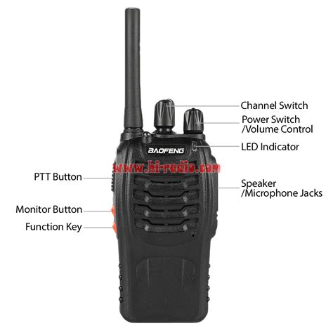 4 PCS Baofeng BF 88E PMR Walkie Talkie UHF 446 MHz For EU User