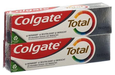 Colgate Total Original Zahnpasta Paste Duo Tb Ml Online Bestellen