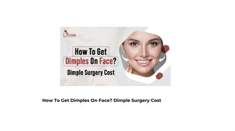 PPT - How To Get Dimples On Face- Dimple Surgery Cost PowerPoint Presentation - ID:12753156