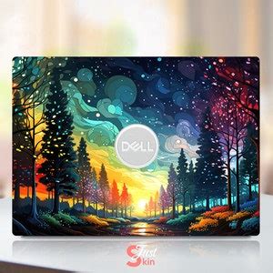 Dell Laptop Gaming Skin, Aesthetic Tree Design Cool Gifts Pre-cut Full ...