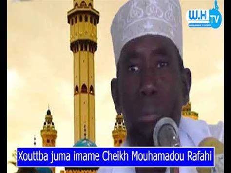 Xouttba Dioumah Imame Cheikh Mouhamadou Rafahil Mback Le