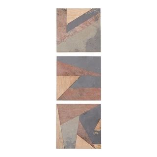 Triptych Wall Art With Slate Design Set Of 3 Bed Bath Beyond