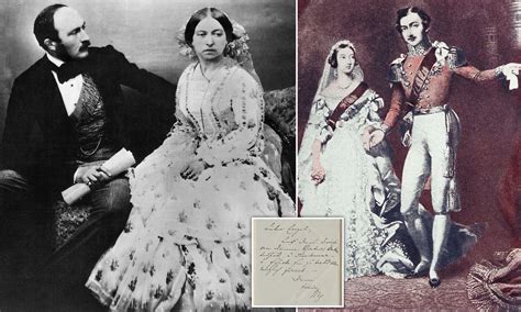 Queen Victoria And Prince Albert In A Re-enactment Of Their Marriage ...