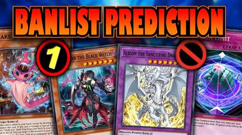 Yugioh March 2024 Banlist Prediction Youtube