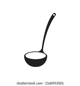 Ladle Icon Design Isolated On White Stock Vector Royalty Free