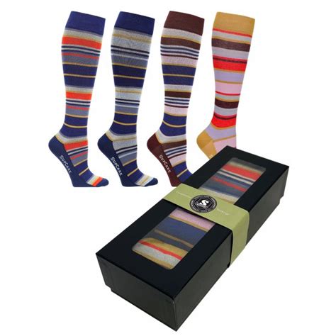 Bo Te De Cadeau De Pairs De Chaussettes De Contention Bambou Classy