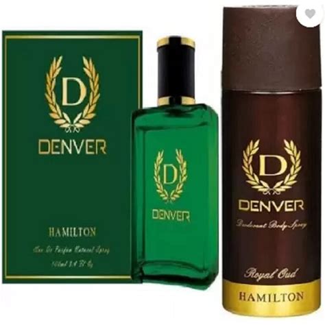 Denver Hamilton Eau De Parfum 100 Ml Royal Oud Deo 165 Ml