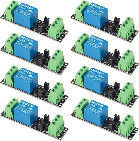 Amazon Aitrip Pack V Channel Relay Power Switch Module With