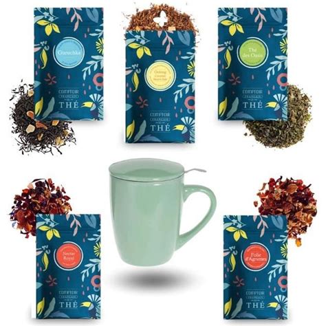 Comptoir Fran Ais Du Th Assortiment De X Gr De Th S Et Infusions