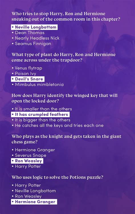 Harry Potter | Chapter Sixteen Quiz | Wizarding World