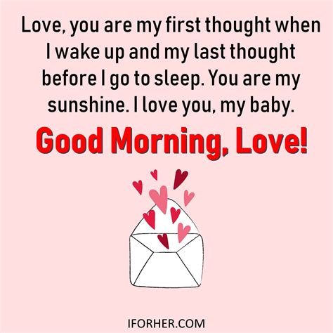 40 Good Morning Quotes For Him To Show You Care So Much - Iforher