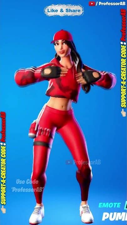 Fortnite Pump Me Up Tiktok Dance Emote With All Female Thicc Skins